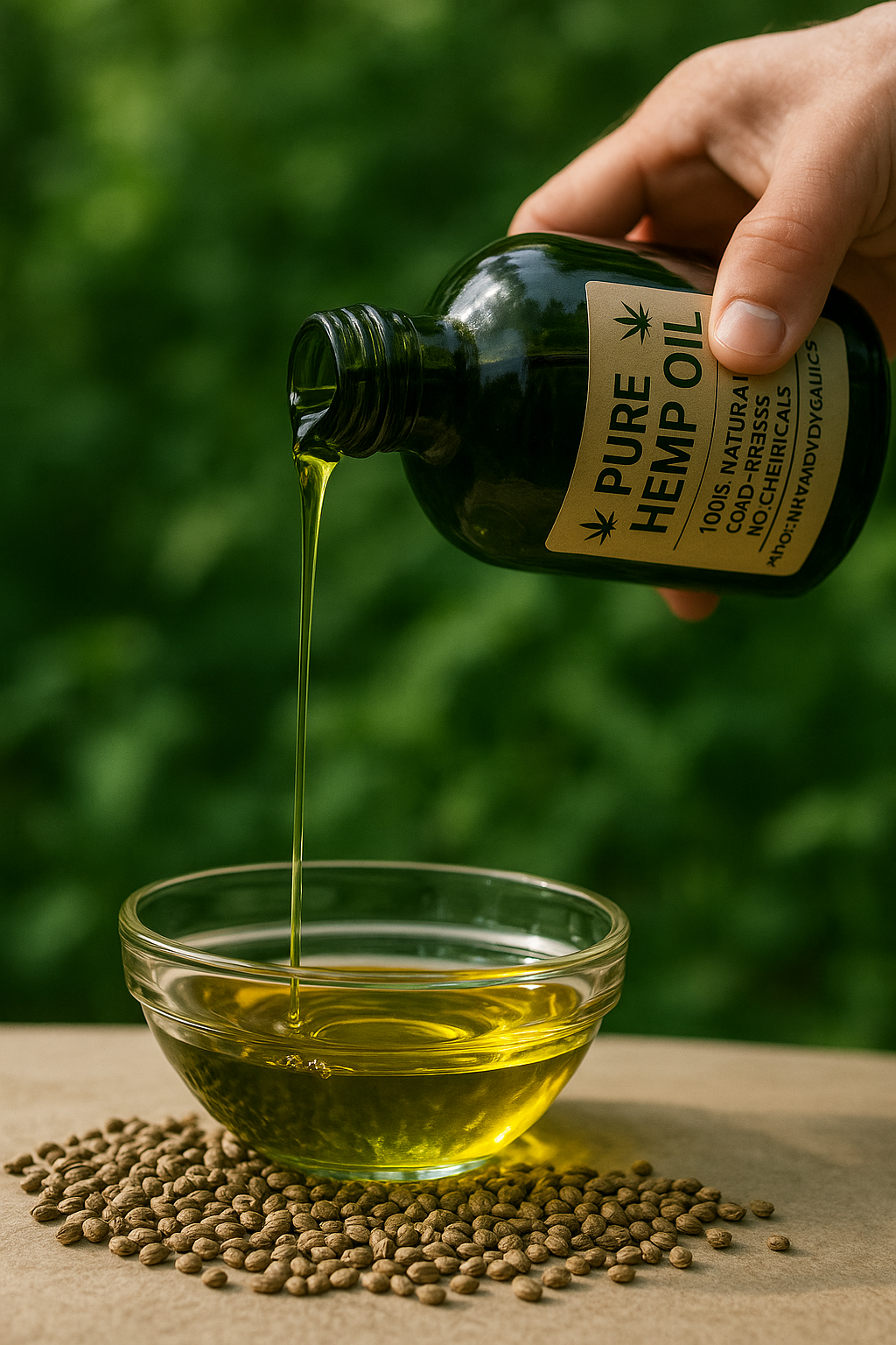 Hemp Oil (भाङको तेल)