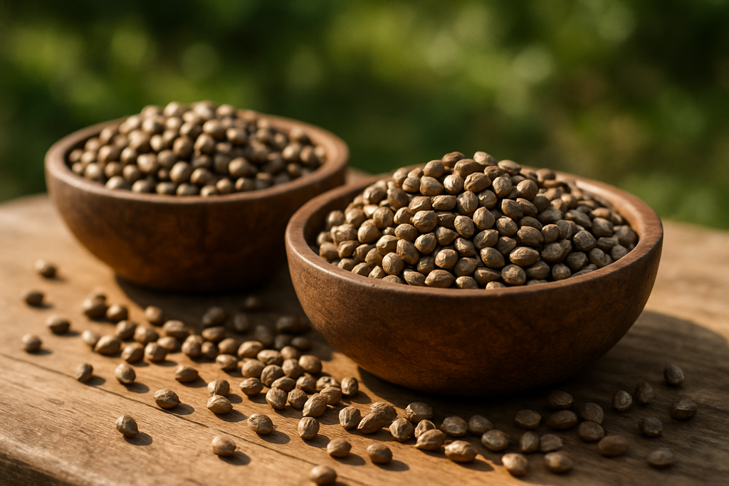 that doenot look like hemp seeds make it more realistics